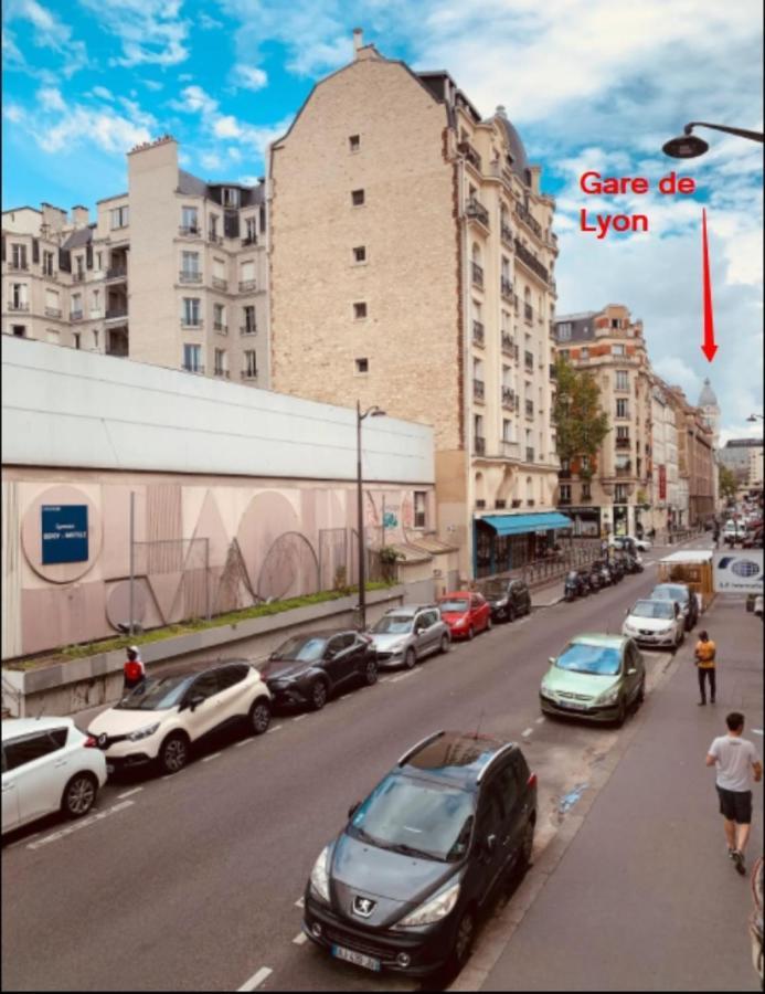 Parisian Style Appartment Private Room With Shared Bathroom Near Bastille And Gare De Lyon エクステリア 写真